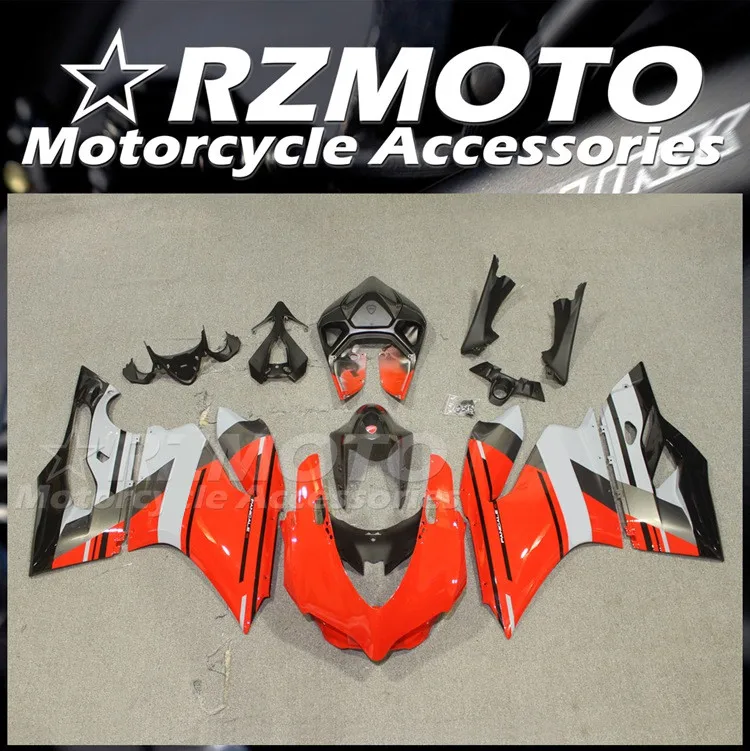 

Injection New ABS Motorcycle Fairings Kit Fit for Ducati 899 1199 Panigale s 2012 2013 2014 12 13 14 Bodywork set Red JP