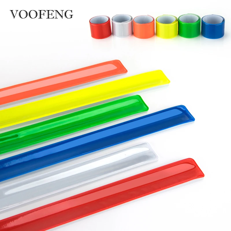 Браслет отражающий для занятий спортом 30 см|Светоотражающий материал| |