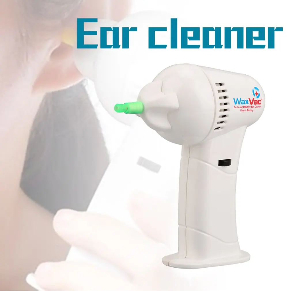 

ABS Safe Healthy Easy Painless Health Electric Ear Cleaner Wax Remover Pick Cordless Vacuum Painless Tool For Ear Cleaning