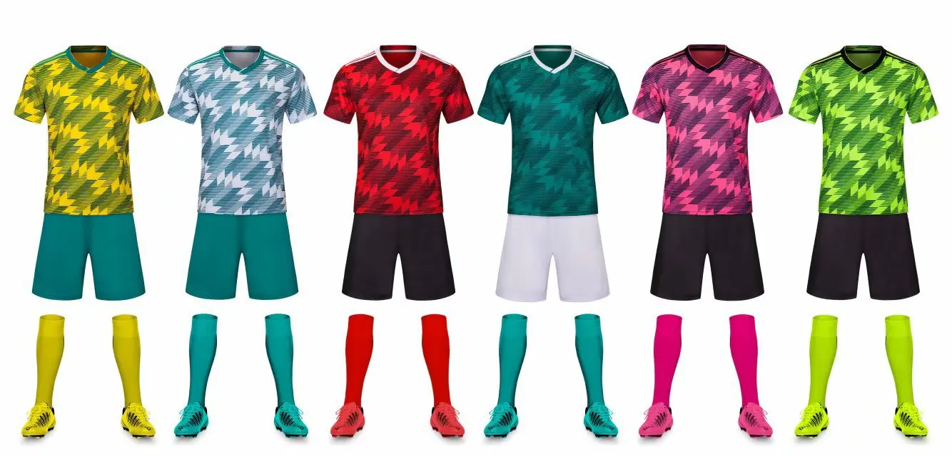 Мужская и женская футбольная Джерси Футбольная форма для мальчиков