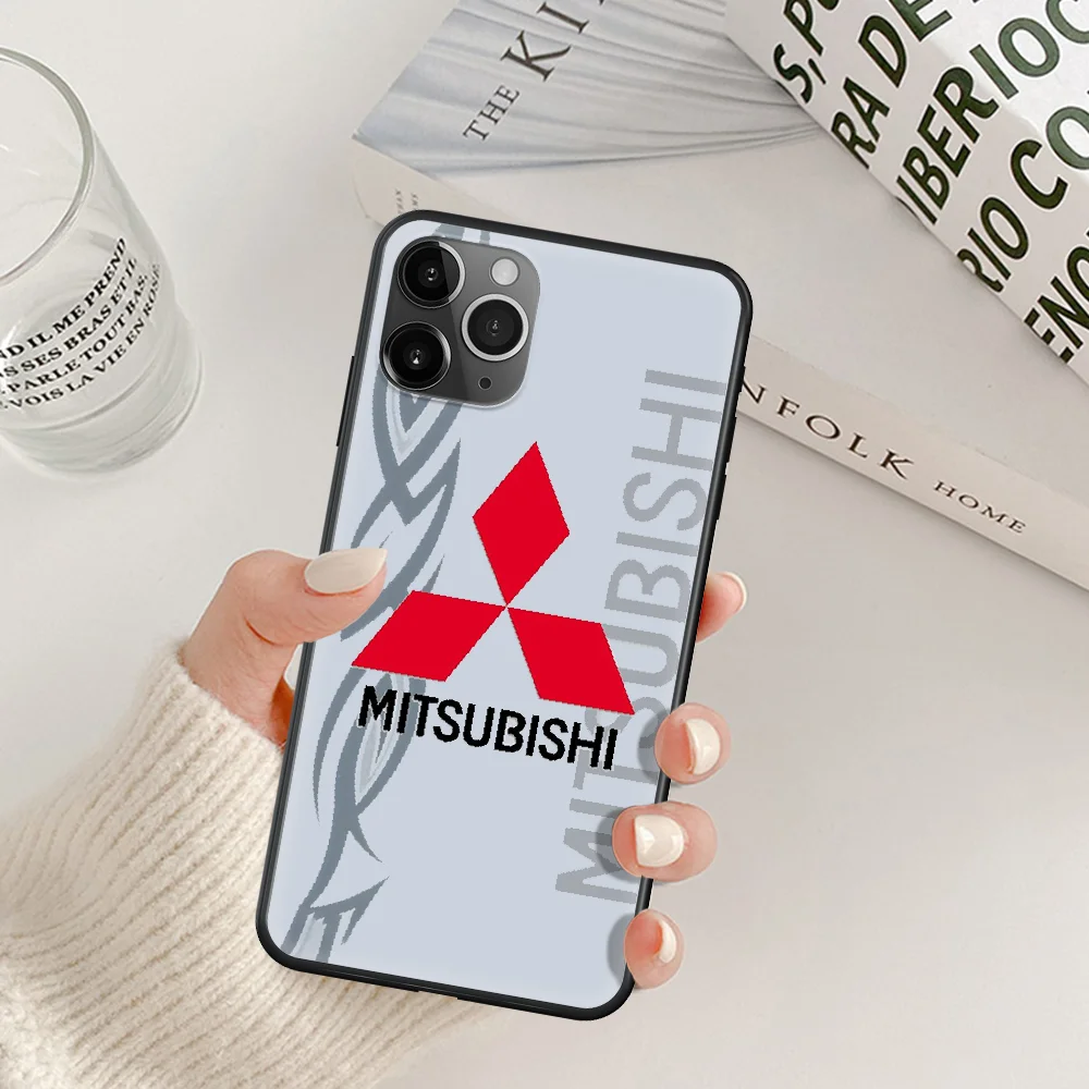 

evo Mitsubishi Car Phone Case For IPhone 5 5S SE 5C 6 6S 7 8 Plus X XS XR 11 12 Mini Pro Max 2020 black Prime Fashion Etui