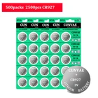 2500 шт. 3 в CR927 DL927 ECR927 5011LC литиевая батарея CR 927, Кнопочная батарея для часов, игрушек, дистанционного управления CUNVAE