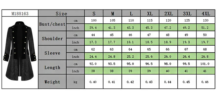 Тренчкот мужской в стиле стимпанк верхняя одежда винтажном Виктория эдвардиана