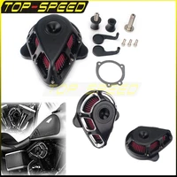 Air Intakes Motorcycle Cover CNC Air Inflow Filter Cleaner Kits For Harley Touring Street Glide Dyna Softail FLSTNSE FXSBSE