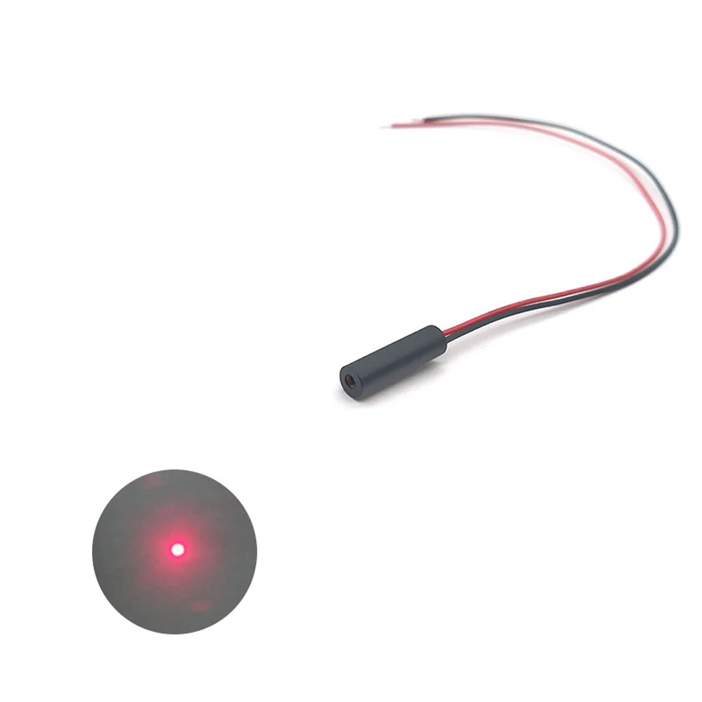 

635nm 5mW 4.5mm Small Size Red Dot Laser Diode Module Mini Laser Light DIY