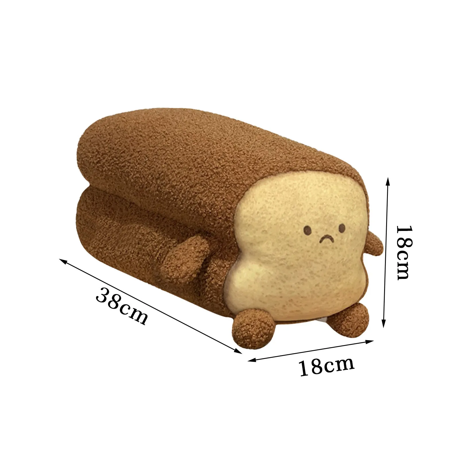 Подушка для хлеба улыбка новинка милая плюшевая игрушка детей и взрослых