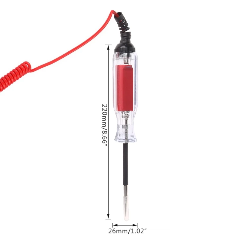 

New 3V-48V Digital Electric Circuit LCD Tester Test Light Car Trailer RV Snowmobile