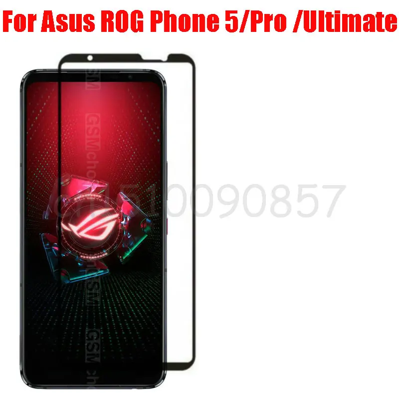 

3-in-1 Camera Tempered Glass On For Asus ROG Phone 5 I005DA I005DB ZS673KS ScreenProtector Glass ROG Phone 5 Pro 2.5 D Glass