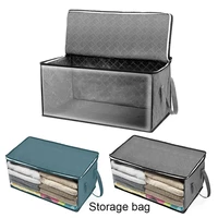 large capacity storage bag clothes shoe quilt blanket organizador durable dustproof multifunction folding luggage organizer