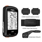 Компьютер велосипедный Magene C406 с GPS, беспроводной умный счетчик для дорожного велосипеда, монитор с держателем, водонепроницаемый ЖК-экран