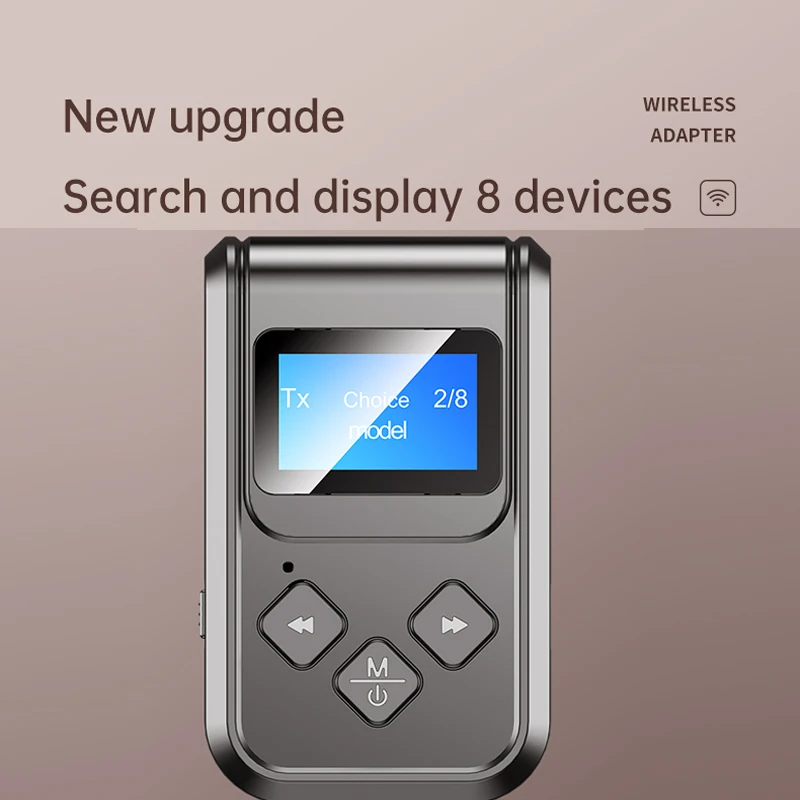 Bluetooth адаптер со светодиодный ным экраном беспроводной аудиоприемник 5 0 приемник