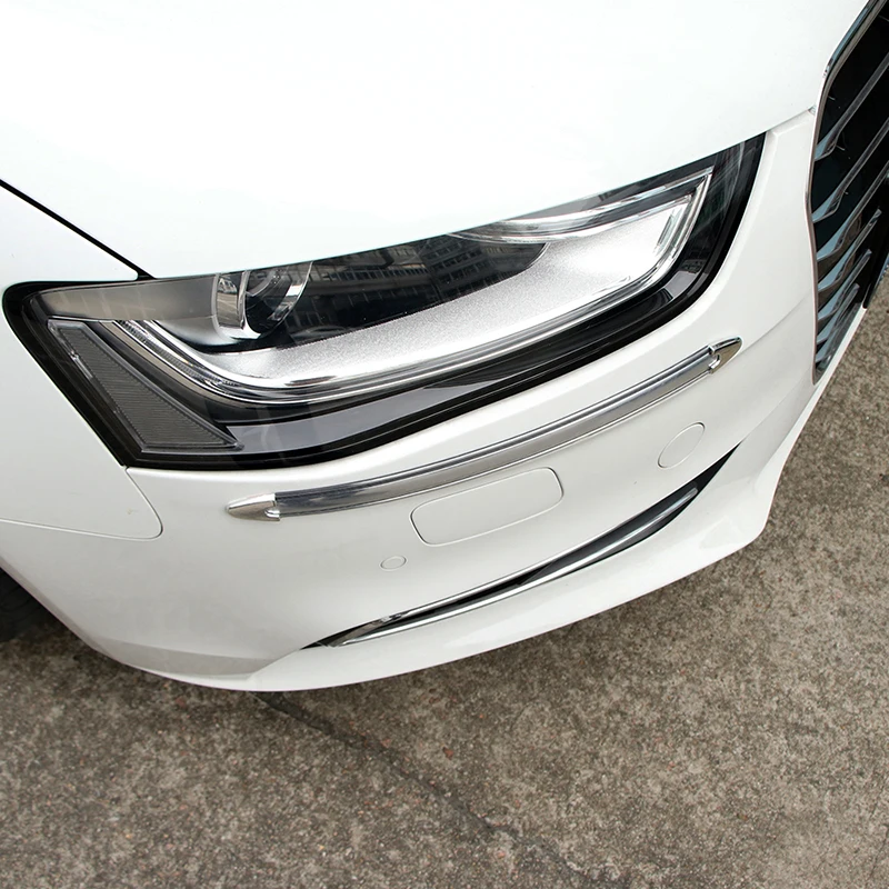 

4pcs Car Bumper Guard Protectors Anti-Collision Protective Bumper Accessory Guard Corner Trim Bar Car Accessories