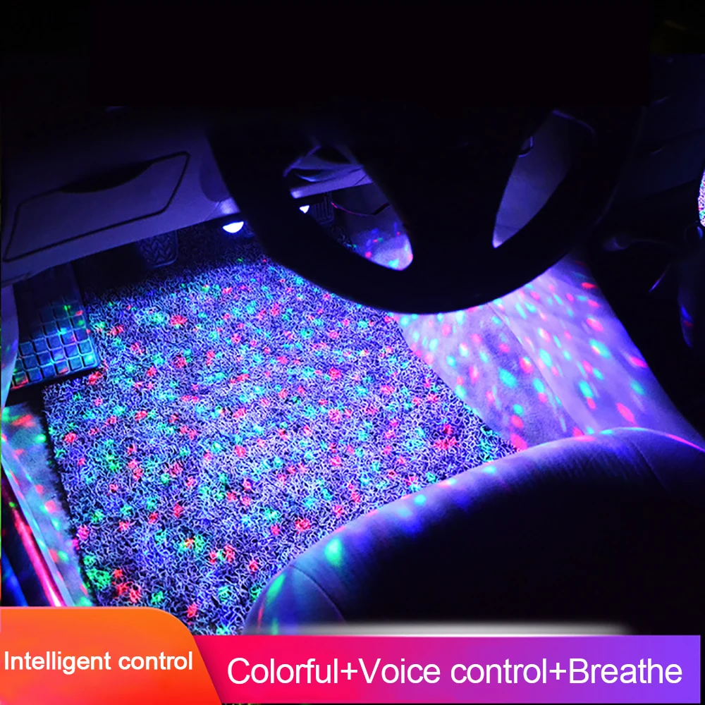 Автомобильные декоративные огни USB пульт дистанционного управления