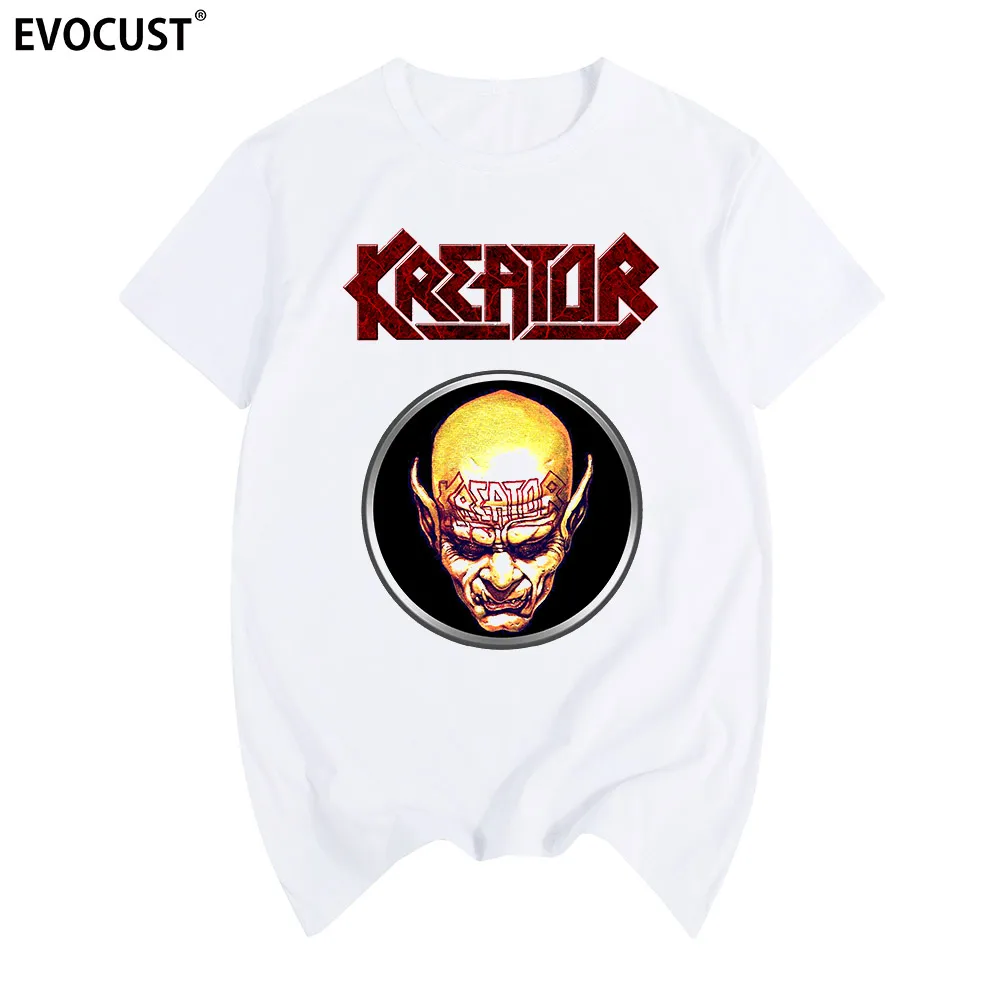 Футболка Kreator из немецкой комы души разрушение Триша Мужская хлопковая футболка