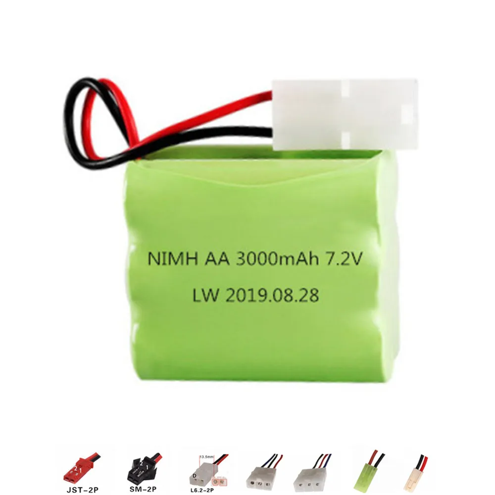 аккумулятор nimh 72 v 3000mah для радиоуп