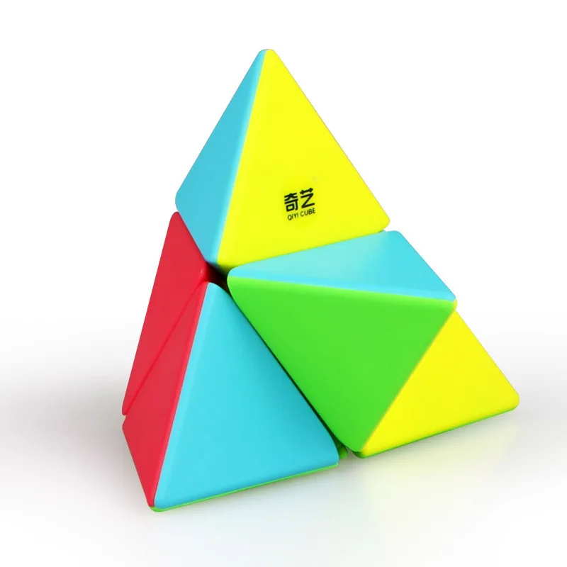 QiYi Пирамида 2x2 Cubo Magico игрушка магический куб профессиональная игровая Плавная