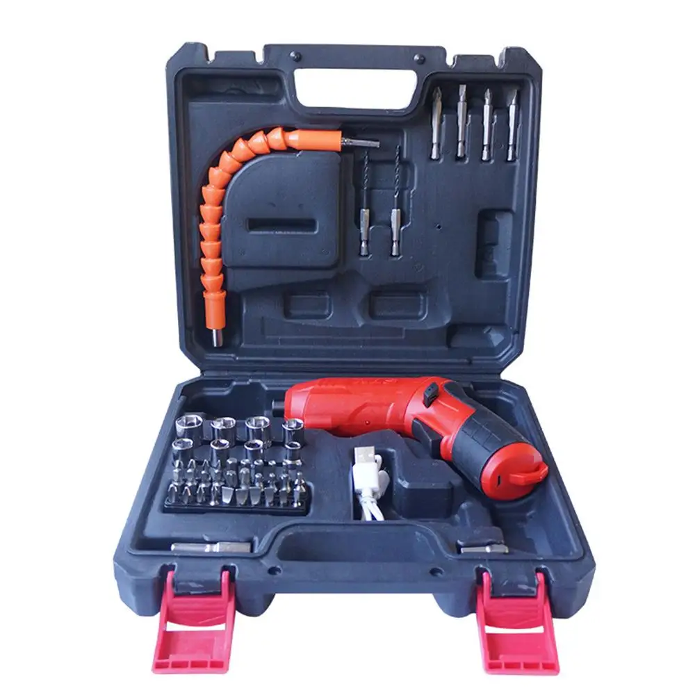 

Electric Screw Driver Electric Drill Electric Drill Driver Practical Durable Portable Red 220R/MIN Silicone Grinding Cutting