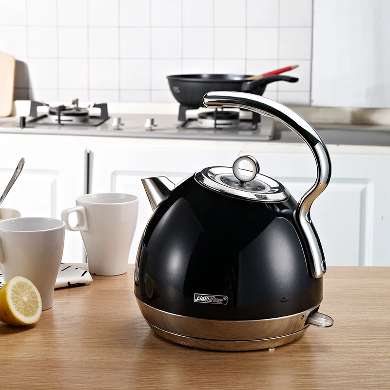 

1.8L Electric Kettle Household Stainless Steel European Kettle Large Capacity Automatic Power Off Waterkoker Kitchen Tool EB50WK