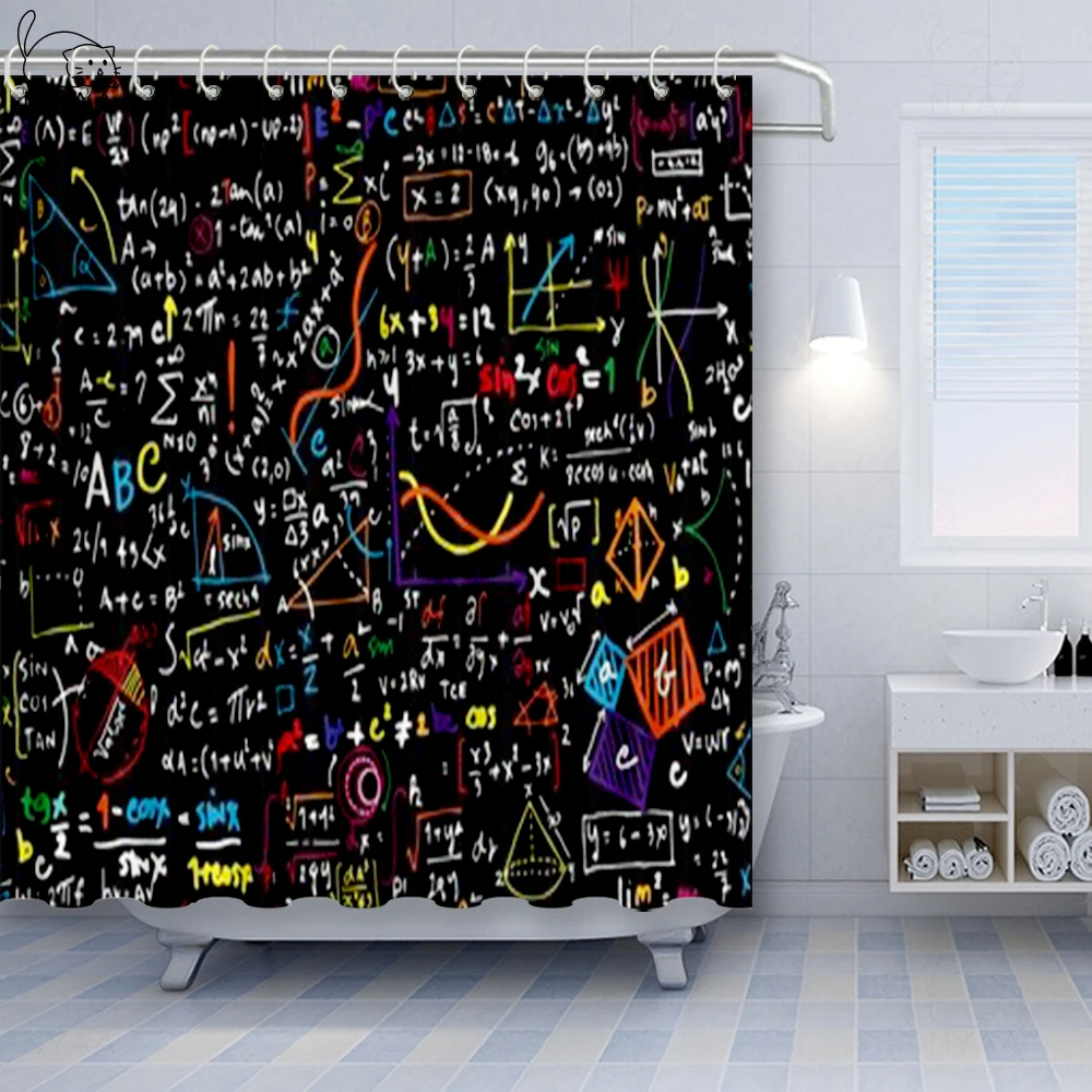 NYAA физические формулы и феномен рисованная вручную иллюстрация Художественная