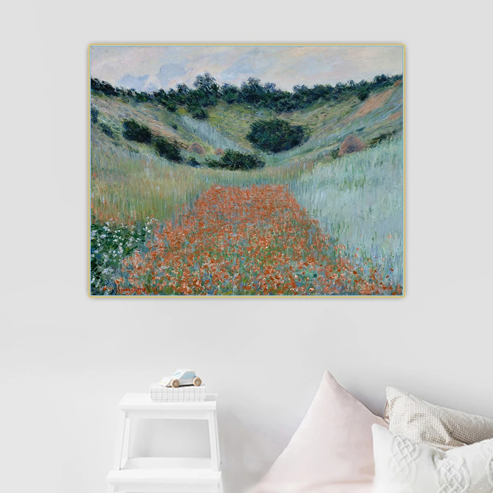 Цитон Клода монета vevetheuil Canvas холст искусство Масляная живопись знаменитый