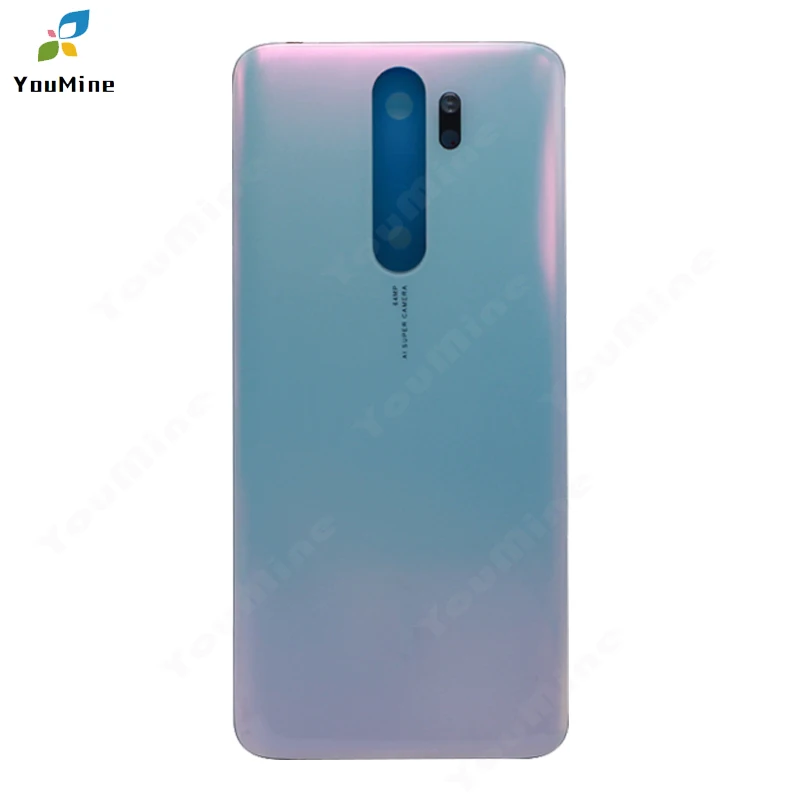 Для Xiaomi Redmi note8 Задняя крышка батареи стекло Корпус Дверь задний Чехол Замена+ объектив камеры для Redmi note 8 pro задний корпус