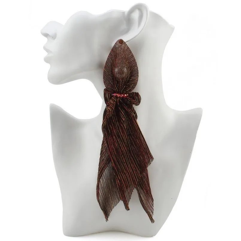 Женские серьги-подвески с искусственным жемчугом и кристаллами | Украшения