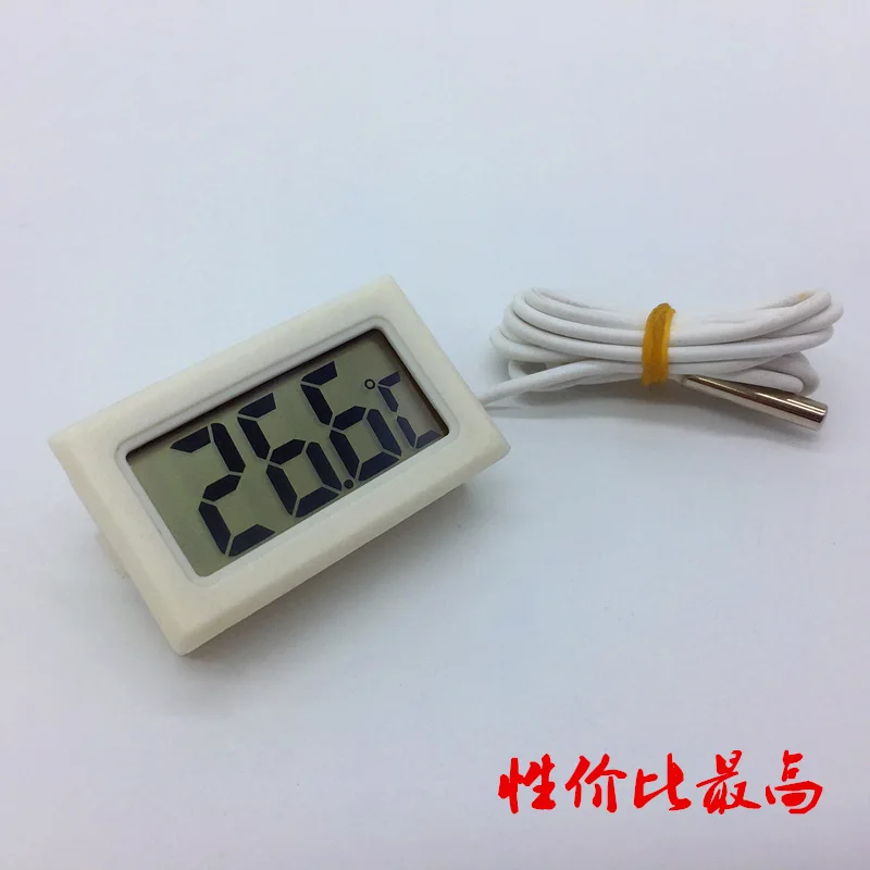 

Water temperature counting display electronic thermometer kitchen freezer incubator water temperature meter TPM-10 fy-10