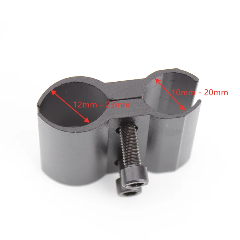 Тактический Универсальный двойной зажим Кронштейн для прицела Лазерные