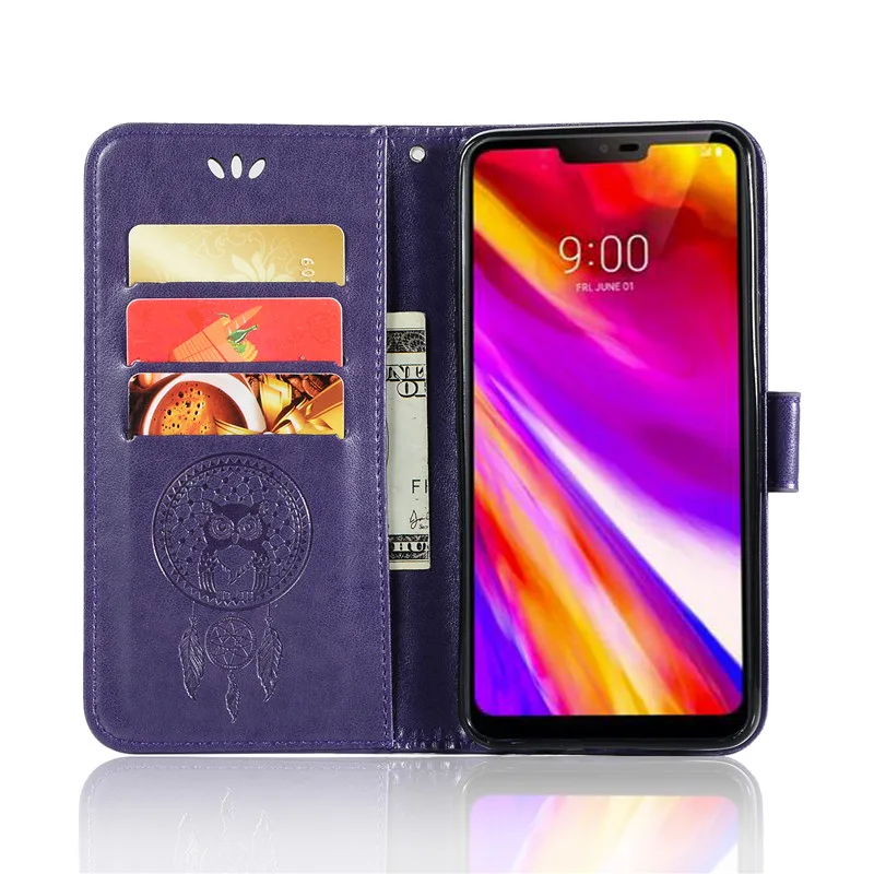 Чехол для LG G7 чехол ThinQ 6 1 дюйма Роскошный кошелек зеркальный G 7 G710 защитный флип