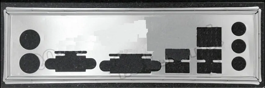 

New I/O shield back plate of motherboard for Gigabyte GA--DS2 GA-A55M-DS2 just shield backplate