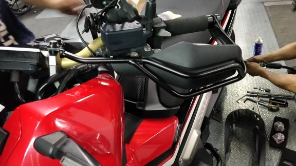 Мотоциклетная рукоятка, защита для рук, бампер, рамка, протектор для Honda X-Adv X ADV 750-, стальная защита от ветра