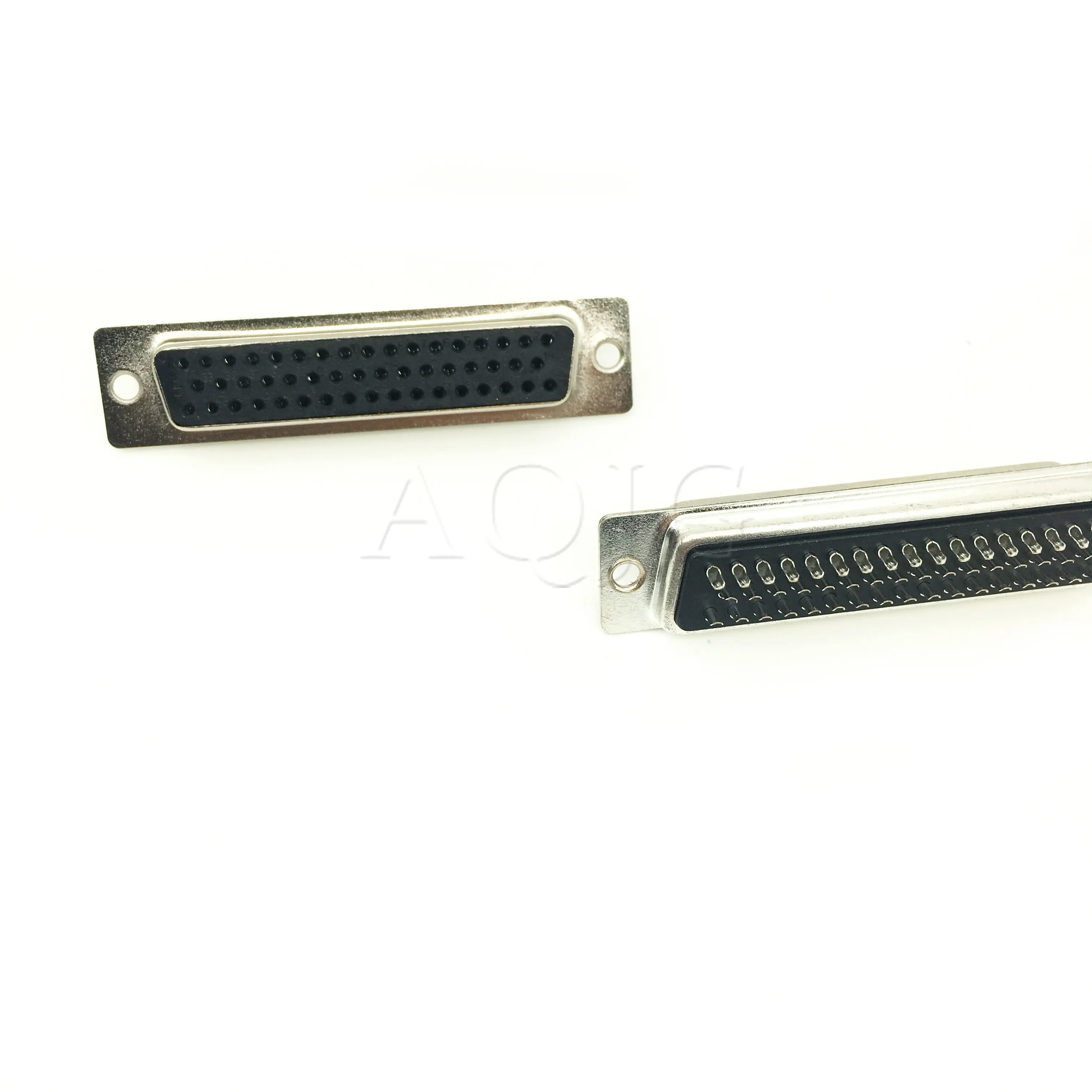 10 шт. DB50 50 Pin Женский Мужской 3 ряда F Тип Отверстие сварки адаптер разъем - купить