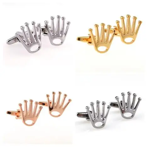 

20pairs/lot Hand Shape Cufflinks Copper Plating Cuff Links 4 Color Cuff Buttons Studs Men's Jewelry Accessory Gift Fashion