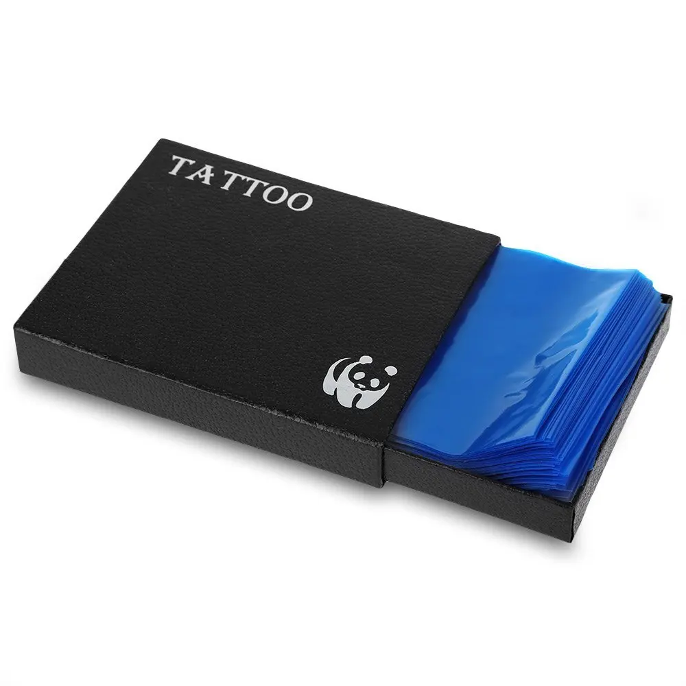 200 шт. одноразовые пластиковые пакеты для тату-машинки |