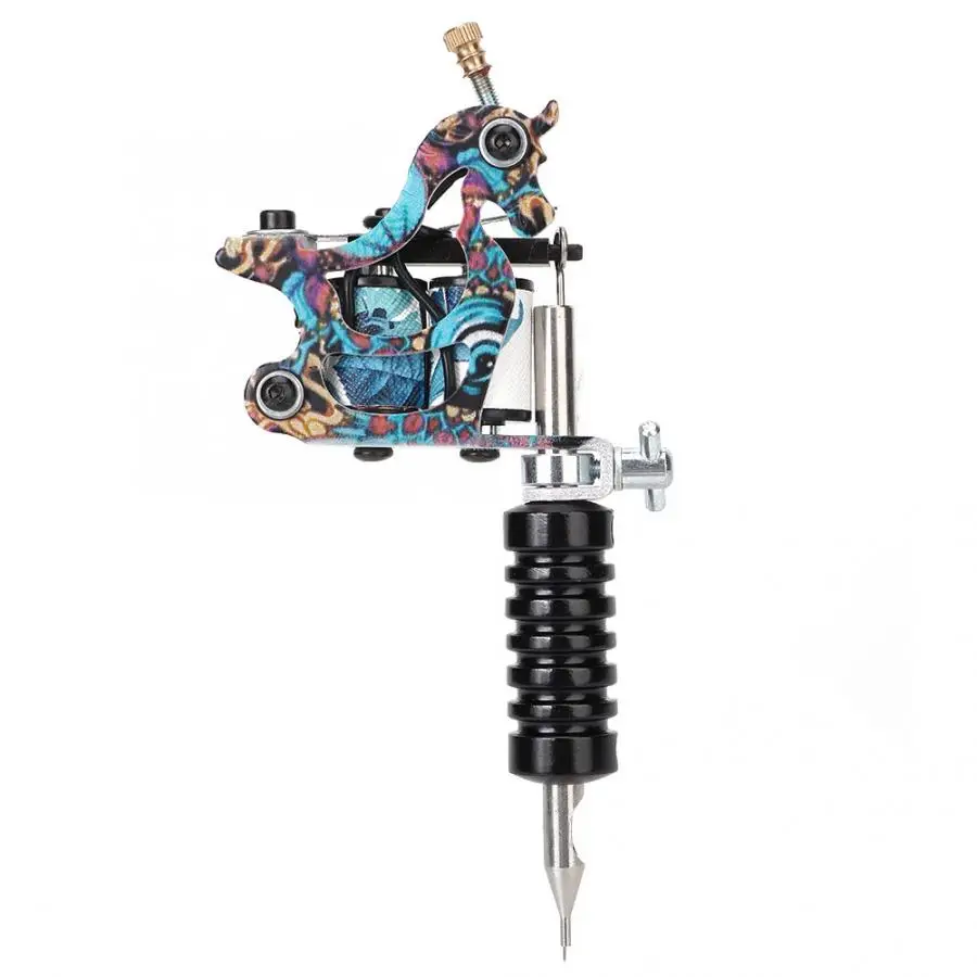 Пистолет для пирсинга полный комплект тату машинки чернила шнур с зажимом