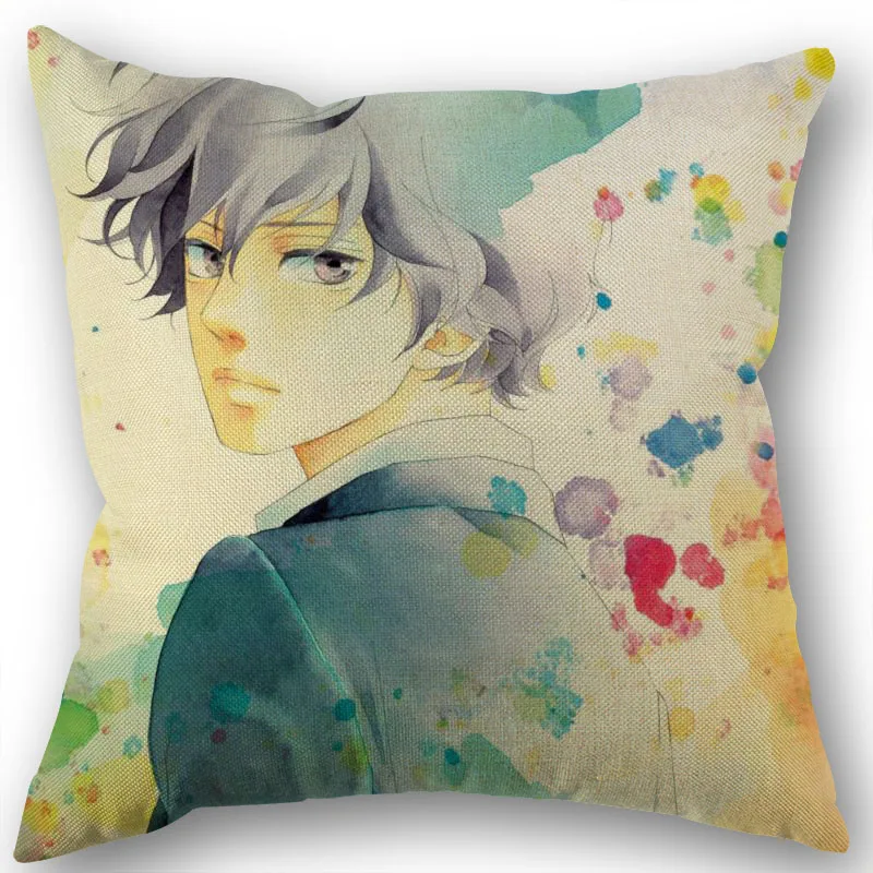 Индивидуальная квадратная наволочка с рисунком из аниме АО Хару ездить