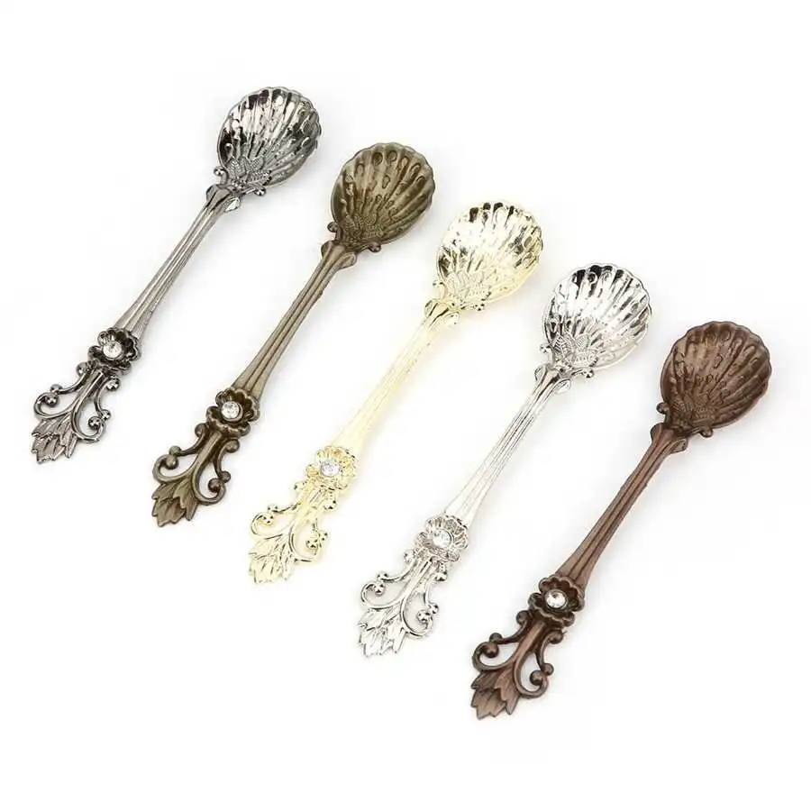 Многоразовые соломенные соломинки из нержавеющей стали 5 шт. Винтажный стиль