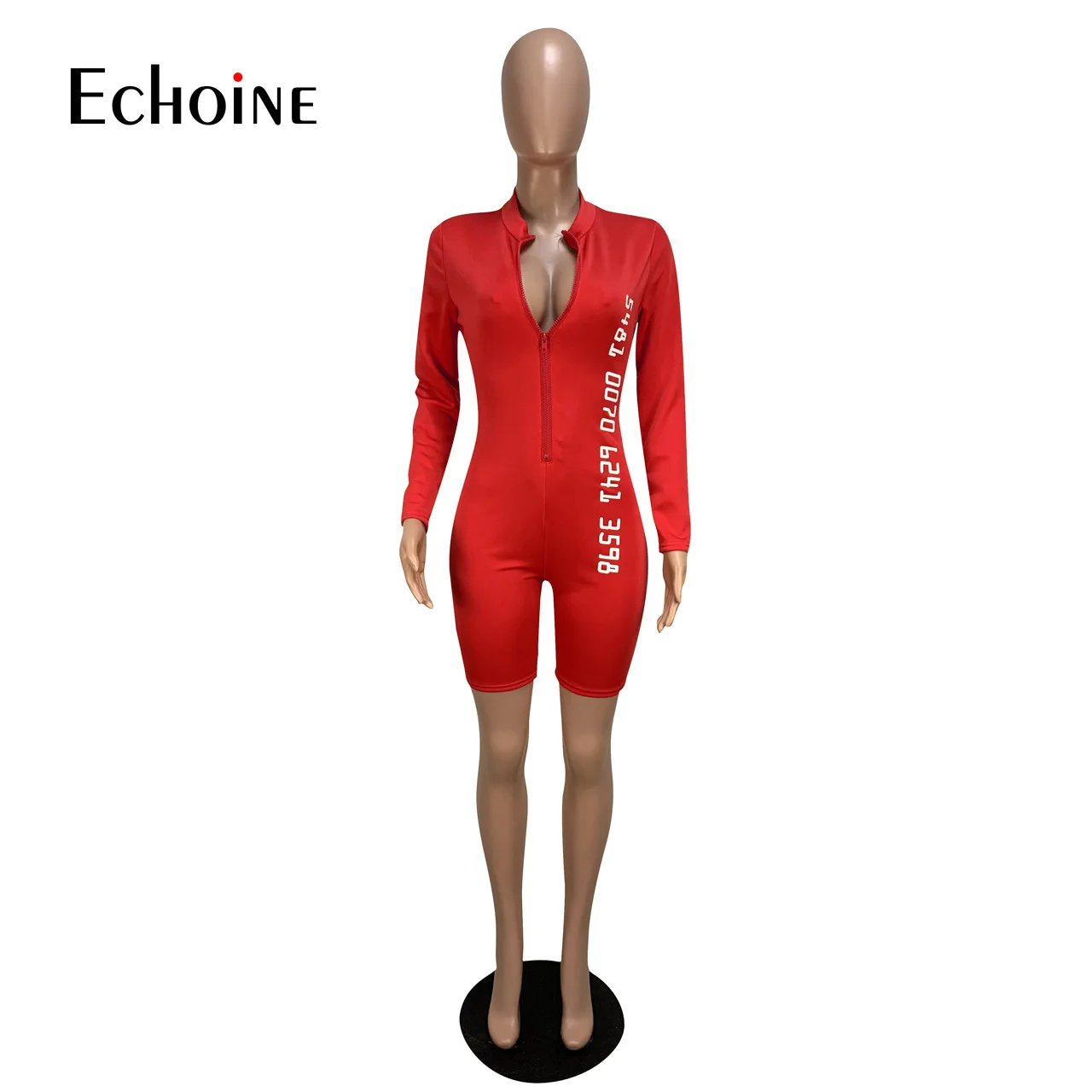 Echoine для женщин сексуальные женские сапоги на молнии спортивный костюм