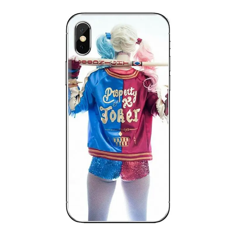TPU Cover Suicide Squad Harley Quinn Joker For Samsung Galaxy S2 S3 S4 S5 MINI S6 S7 edge S8 S9 Plus Note 2 3 4 5 8 Coque Fundas |