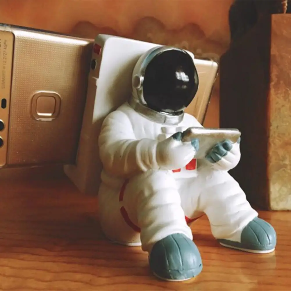 

Creative Astronaut Desktop Mobile Phone Stand Holder Mount Bracket Tablet Holder For Ipad Samsung Xiaomi Huawei Tablets