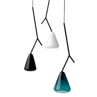 nordic modern pendant light luminaire suspension light fixtures hanging pendant lamp shade glass dining kitchen room lights home