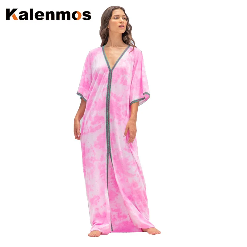 Платье-хиджаб женское с принтом в стиле бохо 2020 | Тематическая одежда и униформа