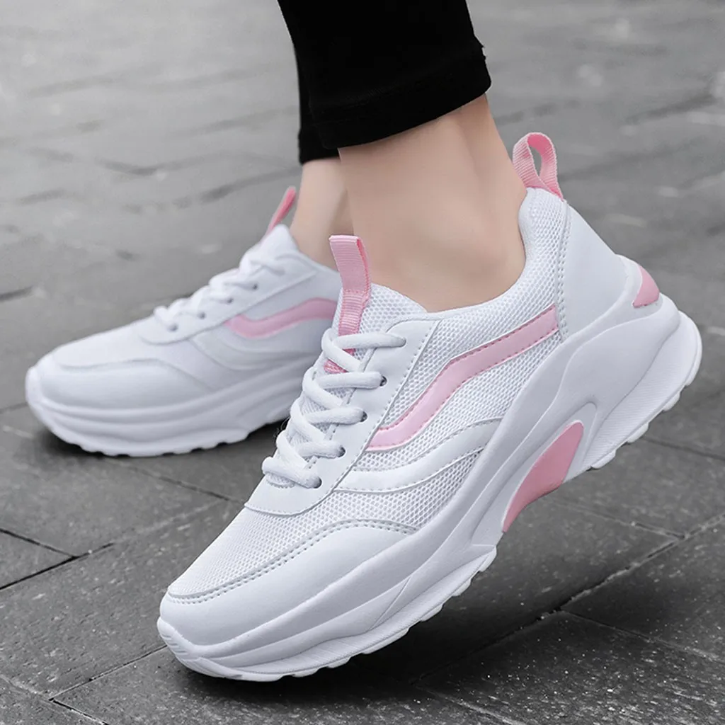 Женские кроссовки Белые теннисные туфли дышащие кожаные спортивные # G4|Обувь для