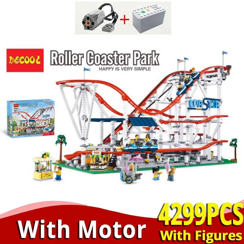 UPS 15039 горки с мотором модель lepinglys Девушки серии строительные блоки кирпичи