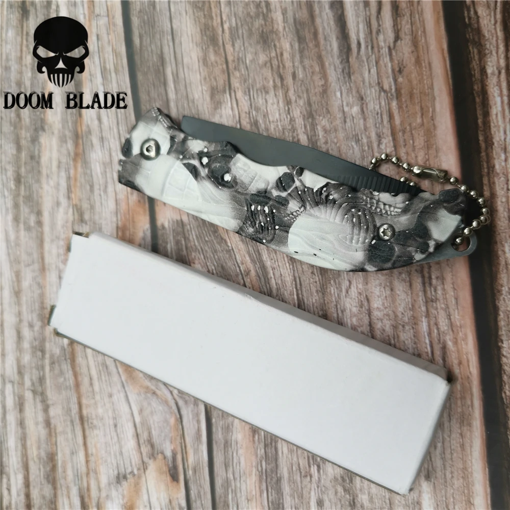 

160mm 5CR15MOV Blade Knives Mini Folding Pocket Knife Survival Tactical Multi Functional Stainless Steel EDC Knifes