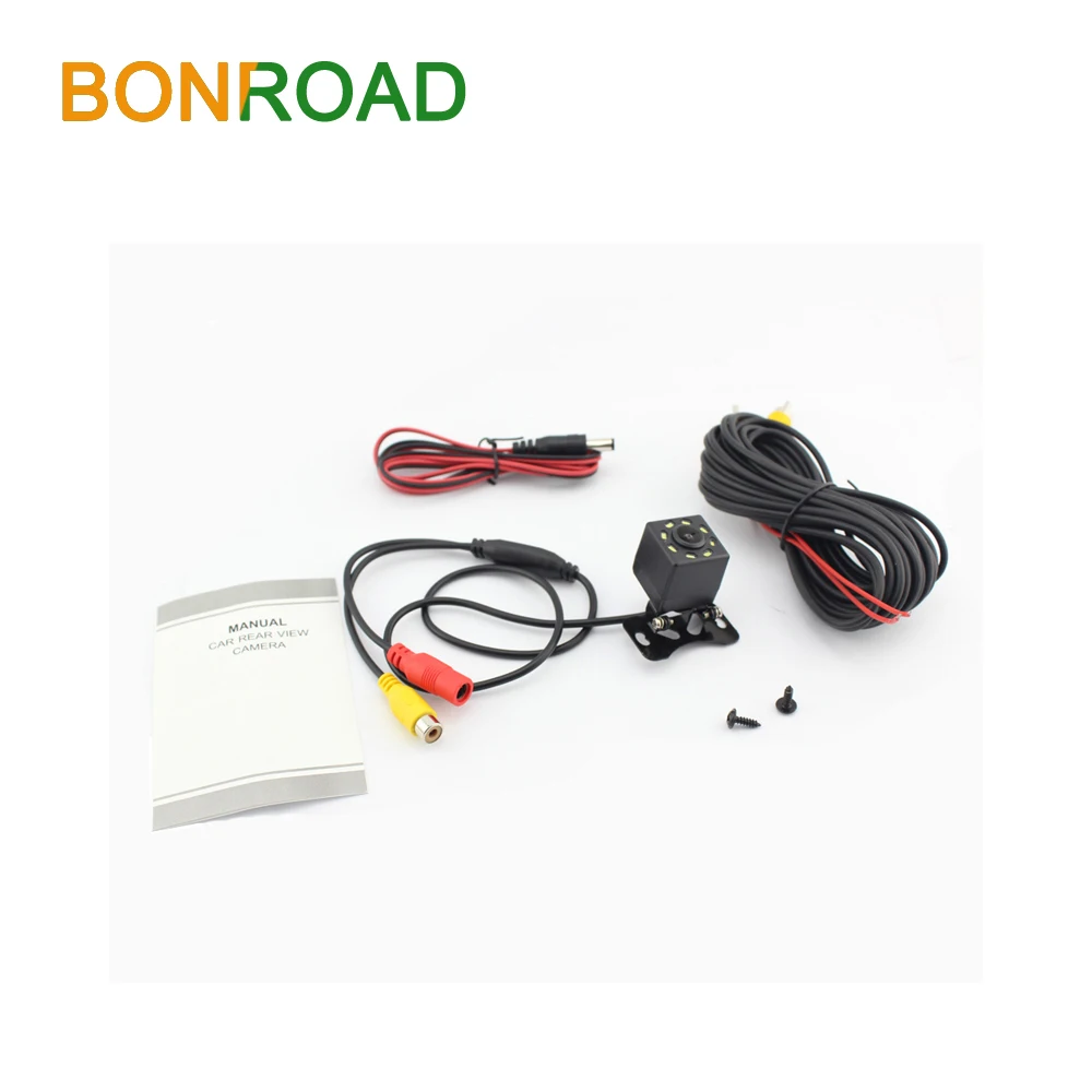 Bonroad хорошего качества Автомобильная камера заднего вида с HD ночной для DVD резервная камера с парковочной линией