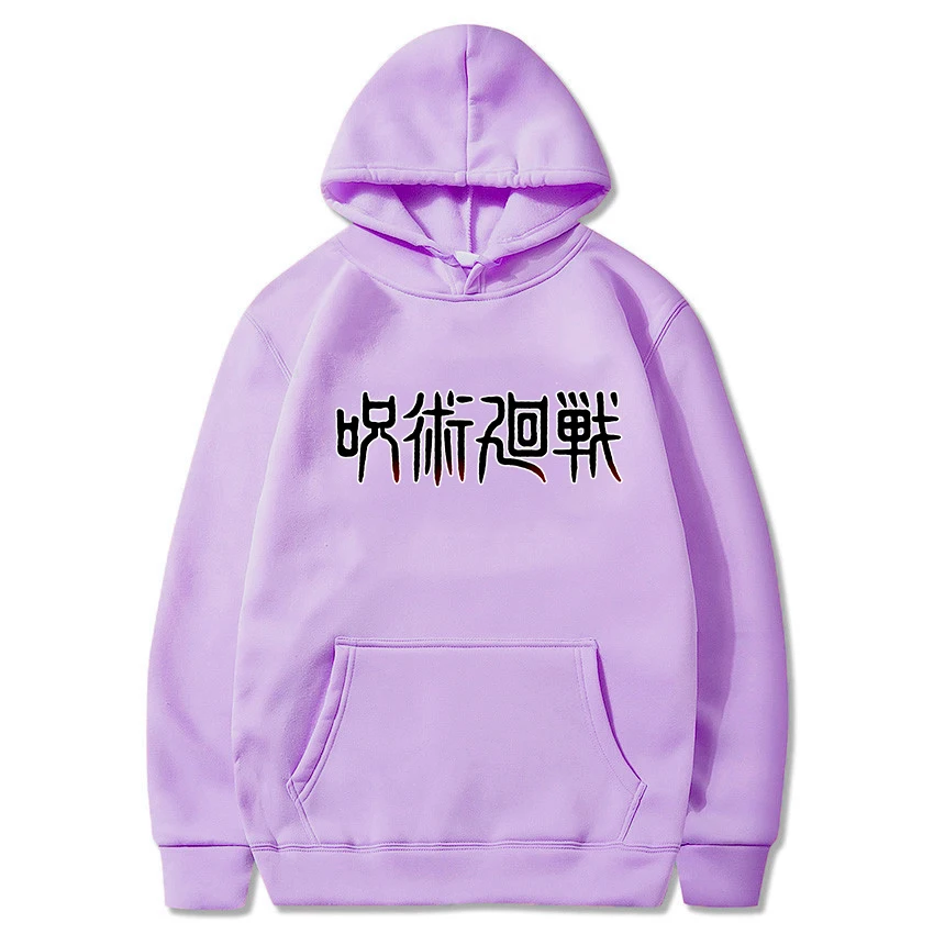 

Jujutsu Kaisen Anime Hoodie Pullovers Tops Loose Long Sleeves Autumn and Winter Uniex