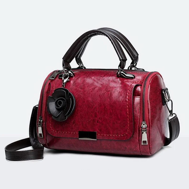 

2022 Women Handbags Tassel PU Leather Totes Bag Top-handle Crossbody Bag Shoulder Bag Lady Hand Bags