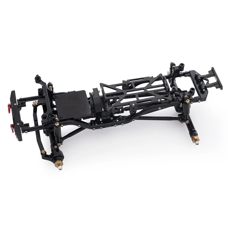 

Metal Assembled Frame Chassis for 1/24 RC Crawler Car Axial SCX24 90081 Deadbolt Upgrade Parts Accessories