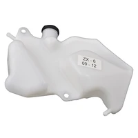 motorcycle water coolant overflow reservoir tank radiator for kawasaki zx 6r zx600r 2009 2012 zx6r zx 6r
